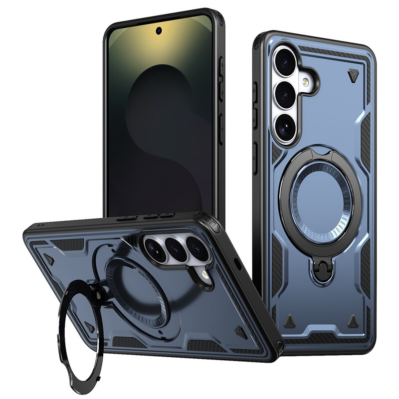 Husa Hybrid Armor » Samsung A17 (A176), MagRing, MultiAngle, BLUE