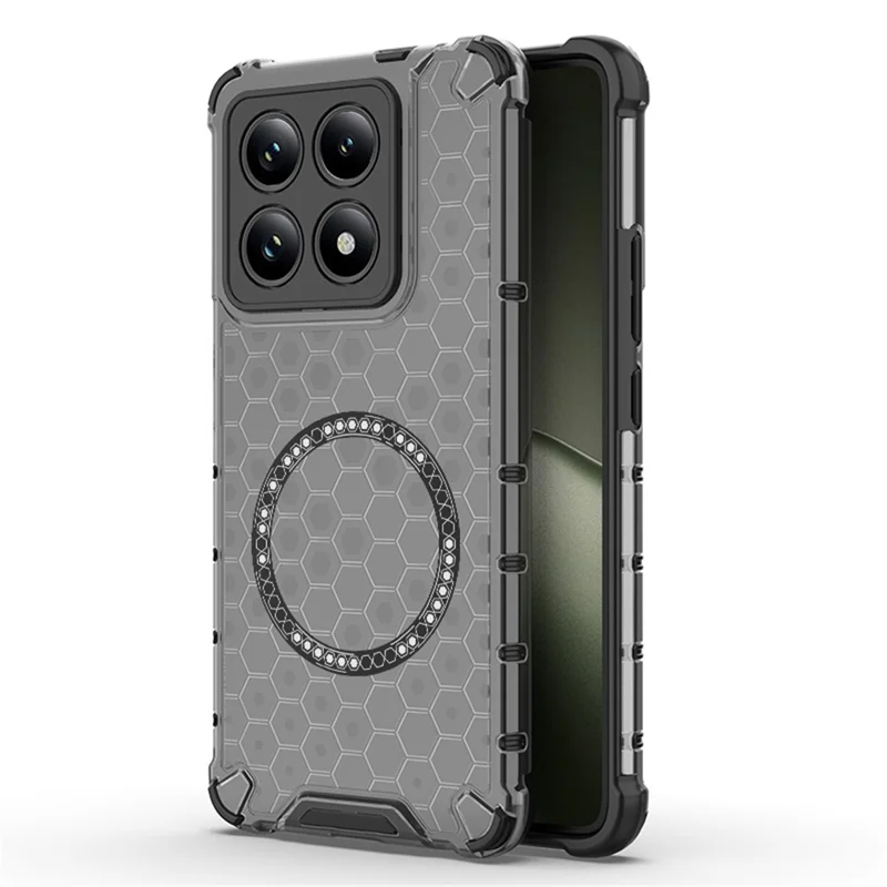 Husa HoneyComb » Xiaomi Redmi A5 4G, Magnet MagCase, AntiDrop Corners, GREY [171]