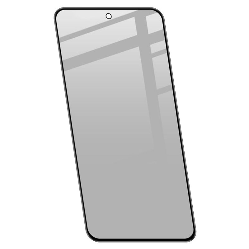 HN» Folie Privacy » Samsung S24 FE (S721) - AntiStatic Glass, AntiSpy, Black frame