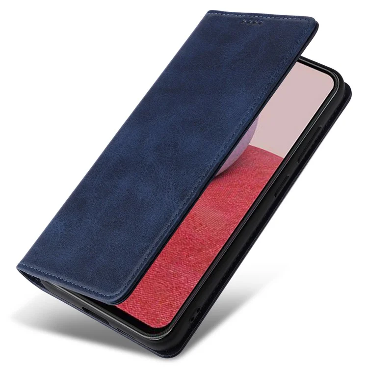 Husa Flip Leather » Honor 300 Ultra, Deluxe, Magnetic Wallet, Blue