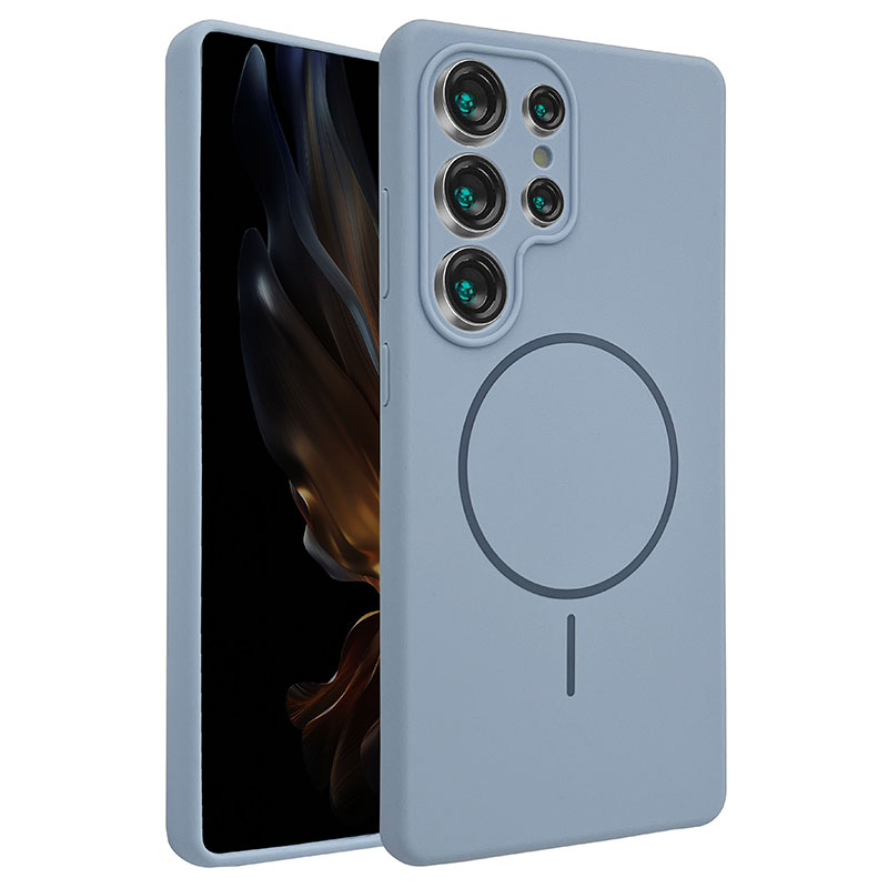 Husa MagThin » Samsung S24 Ultra (S928), Smooth Soft, MagSafe, Light PURPLE