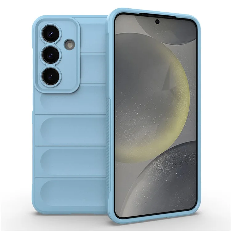 Husa Wave » Samsung S25 (S931), Microfiber, Grip Anti-Shock, TPU, Navy BLUE