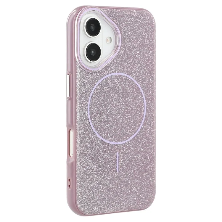 Husa MagGlitter » iPhone 16 Plus, MagCase, PC, Shinny, Purple