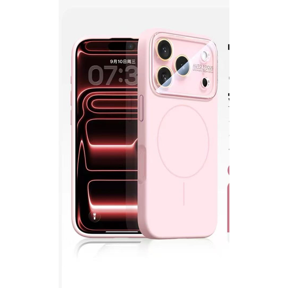 Husa MagConverse » iPhone 13 Pro, SoftThin, Magnetic, FlexiCase, PINK