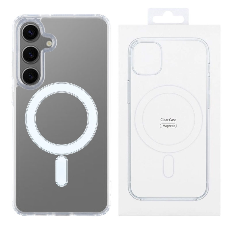 Husa SnapOn - Samsung S25 (S931) - MagSafe, AntiDrop Acryl, Clear
