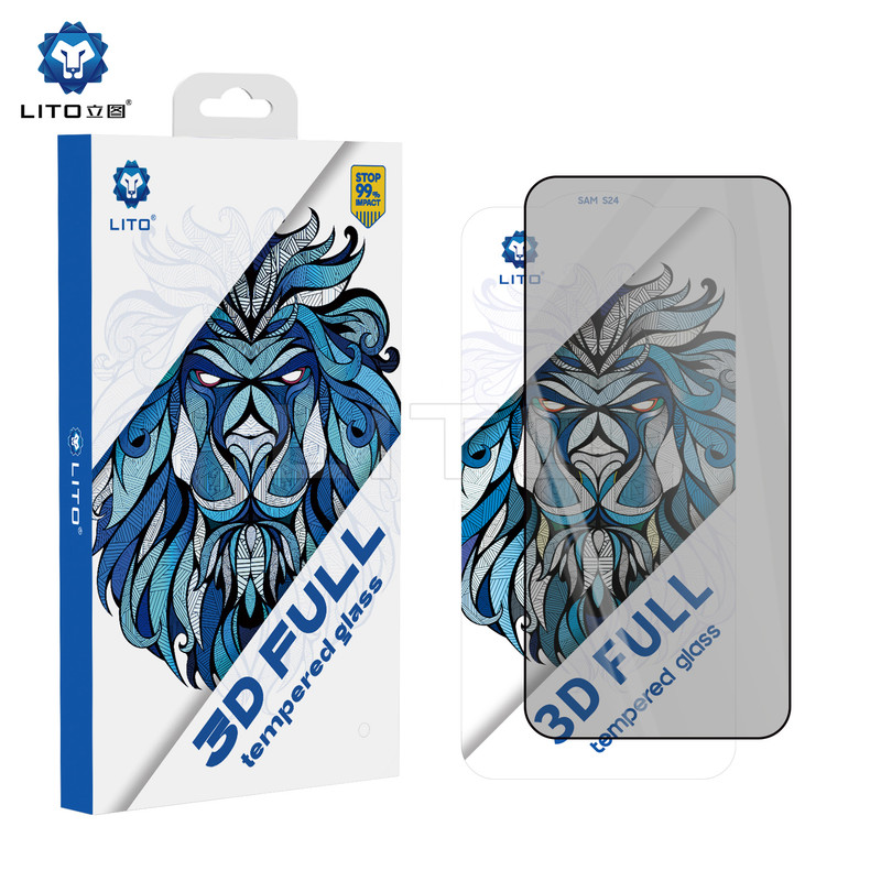 Lito » Folie 2.5D Privacy » Samsung S24 (S921), Thin Glass 9H, AntiSpy