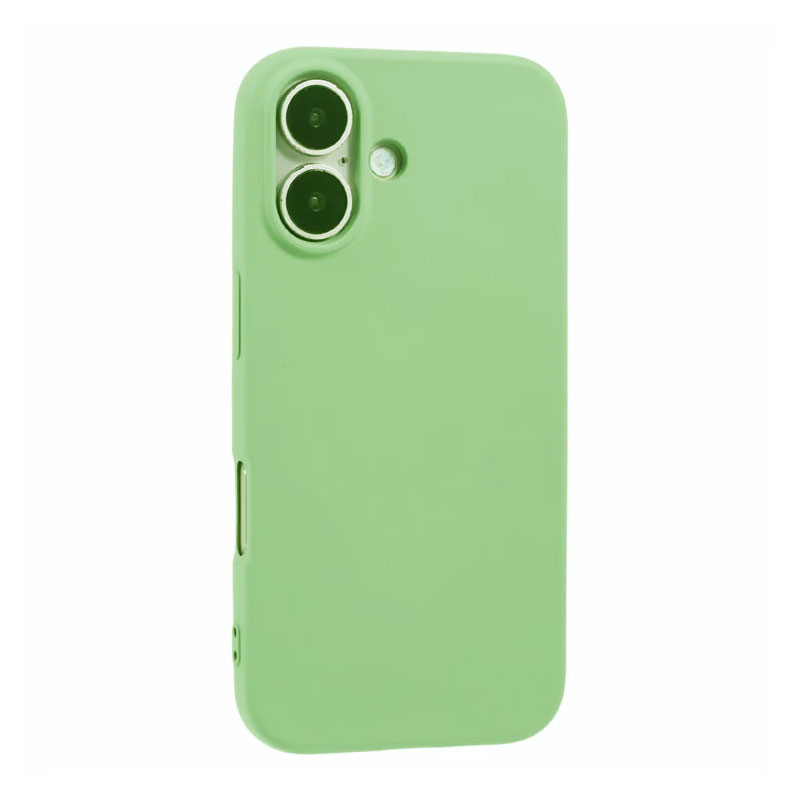Husa Soft » iPhone 16 Plus, MicroFiber, TPU, Mint GREEN