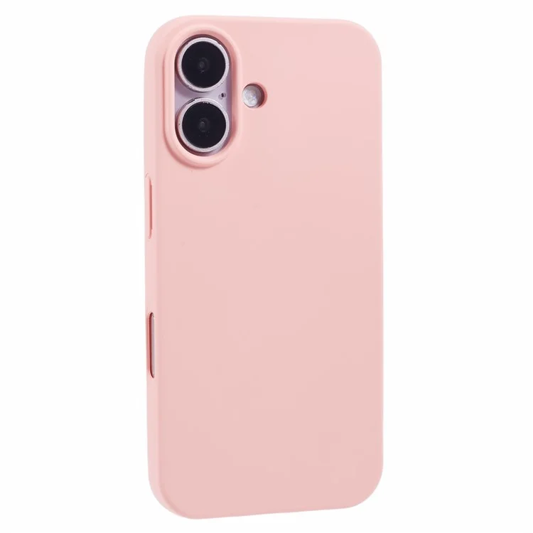 Husa Soft » iPhone 16, MicroFiber, TPU, Sand CREAM