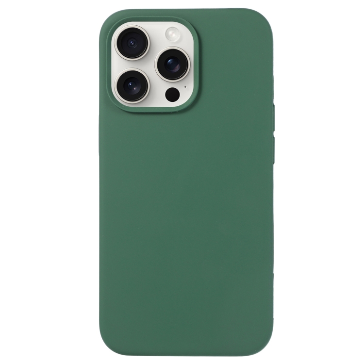 Husa X-Level Thin - iPhone 16 Pro - MicroFiber, Dark Green
