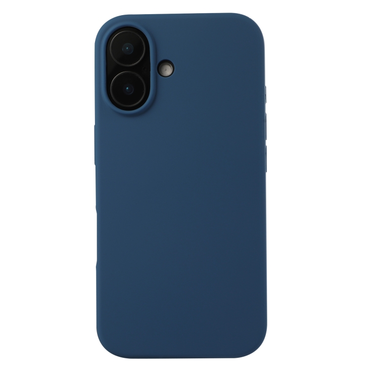 Husa X-Level Thin - iPhone 16 - MicroFiber, Navy Blue