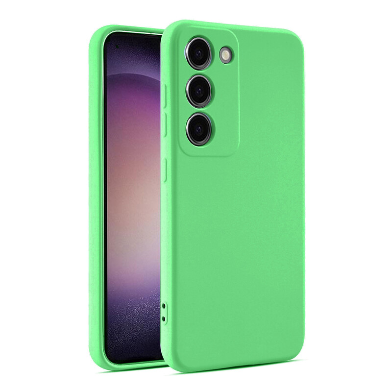 Husa Soft » Samsung A14 (A145), MicroFiber, TPU, Neon GREEN