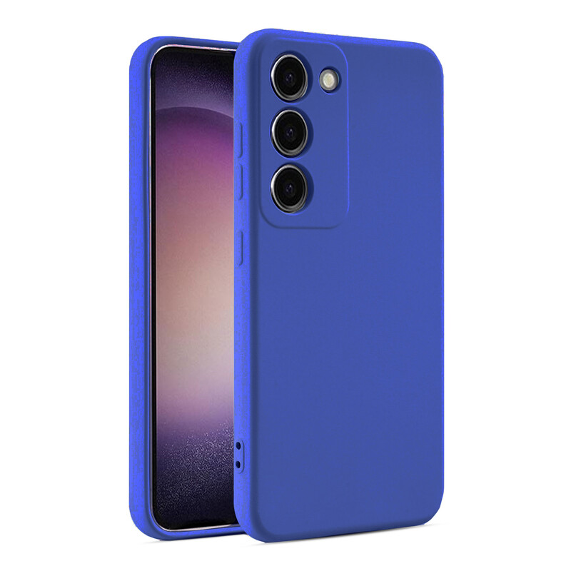 Husa Soft » Samsung A14 (A145), MicroFiber, TPU, Navy Blue