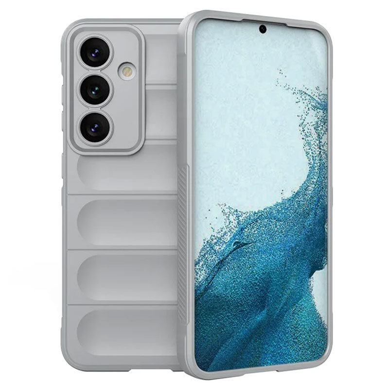 Husa Wave - Xiaomi 13T - Grip Microfiber, ShockProof, Smoke Gray