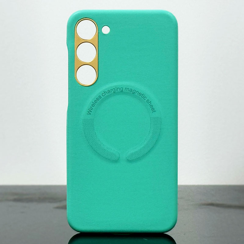 Husa Kraft » Samsung S23 Plus (S916), MagCase, Eco-Leather, Turquoise