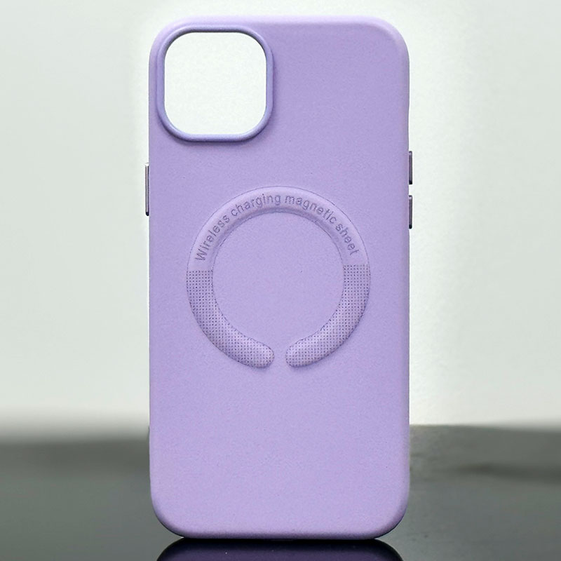 Husa Kraft » iPhone 14 Pro, MagCase, Eco-Leather, Lila