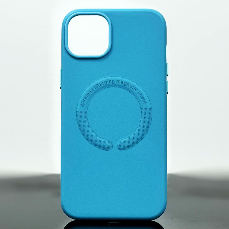 Husa Kraft » iPhone 15, MagCase, Eco-Leather, Blue Light