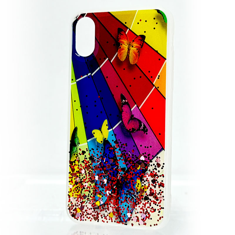 Husa Glitter - iPhone 12 Pro - Shinny Design, Model #B