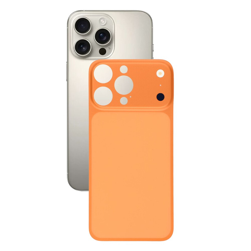 MX » Folie Spate S17 » iPhone 14 Pro Max, Full Cover, Transform Seria 17, FullGlue » ORANGE