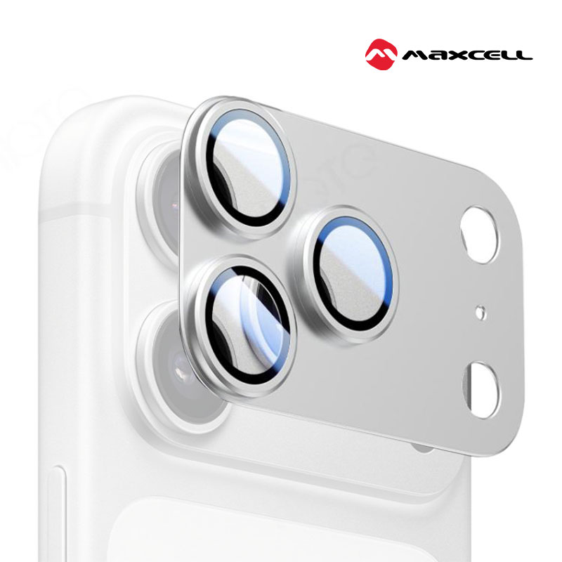 MXC » Folie Camere » iPhone 17 Pro - KIT, FullGlue Cover, Metallic » SILVER