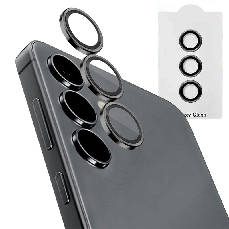 MX Full » Folie Camera » Samsung S24 - Full Cover, Clear/Black