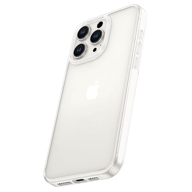 Husa Fashion » iPhone 15 Plus - Frosted, Gray / White