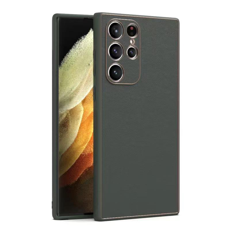 Husa Yolo, Samsung A25 (A256), Eco-Leather, TPU Edge | Green