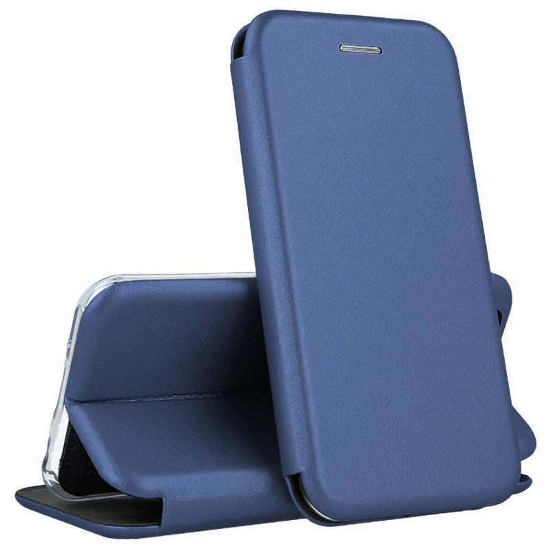 Husa Flip » Oppo A78 4G, Magnetic Shell, Blue