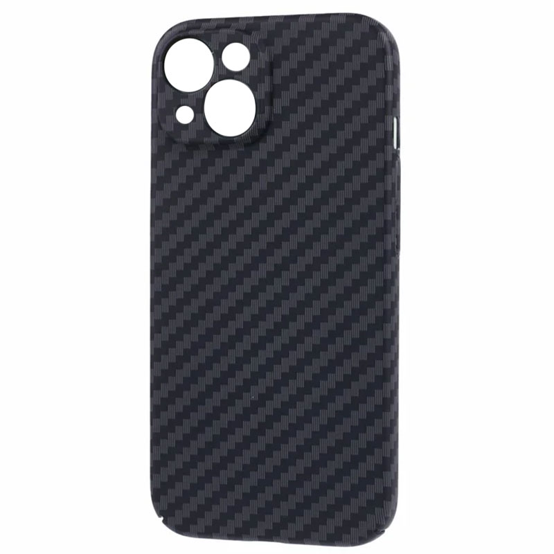 Husa iPefet Carbon, iPhone 11 Pro, Kevlar Pattern, Black