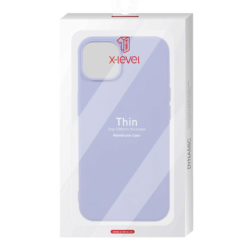 Husa X-Level Thin - iPhone Xs Max - MicroFiber, Purple