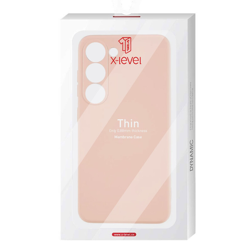 Husa X-Level Thin - Samsung Note20 (N980) - MicroFiber, Cream