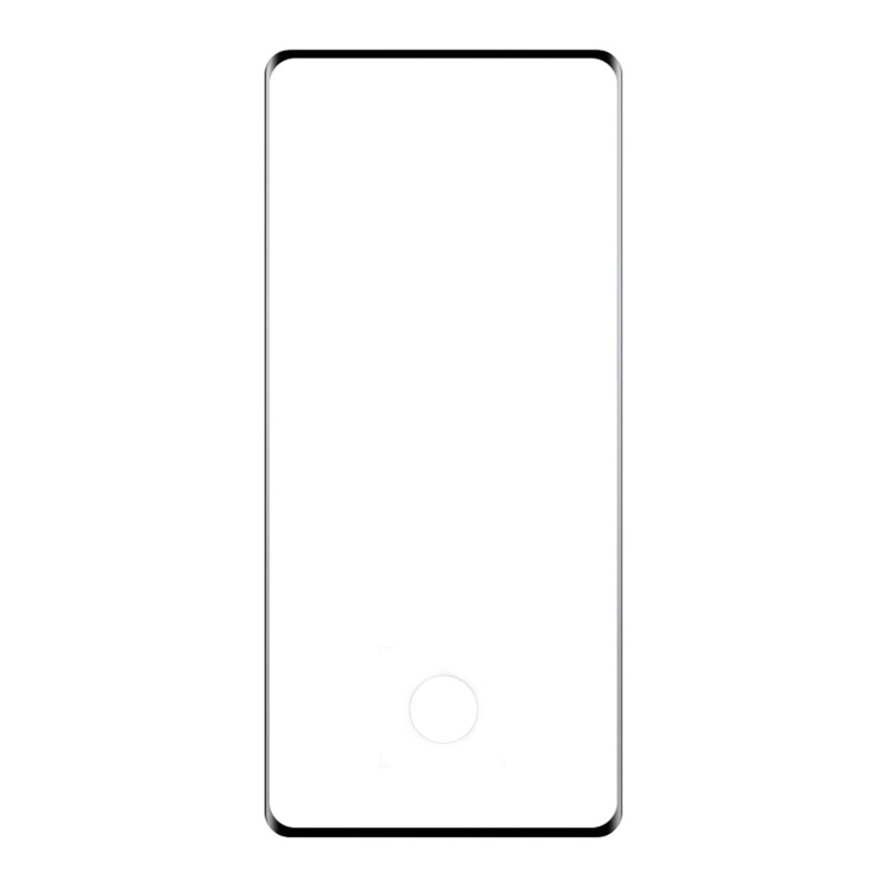 MX » Folie Clear » Samsung S20 Plus (G986), TempeRed Glass, Fingerprint, Clear, Black frame