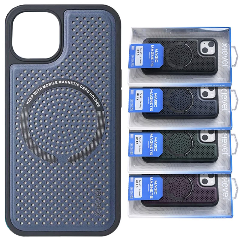 Husa X-Level Magic - iPhone 12 Pro / 12 - MagSafe, SoftTouch, Navy Blue