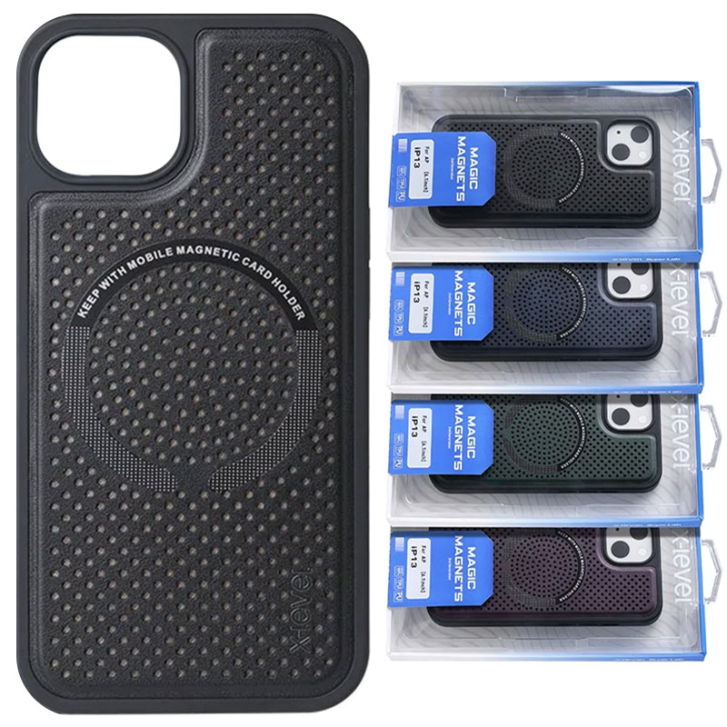 Husa X-Level Magic - iPhone 13 Pro - MagSafe, SoftTouch, Black