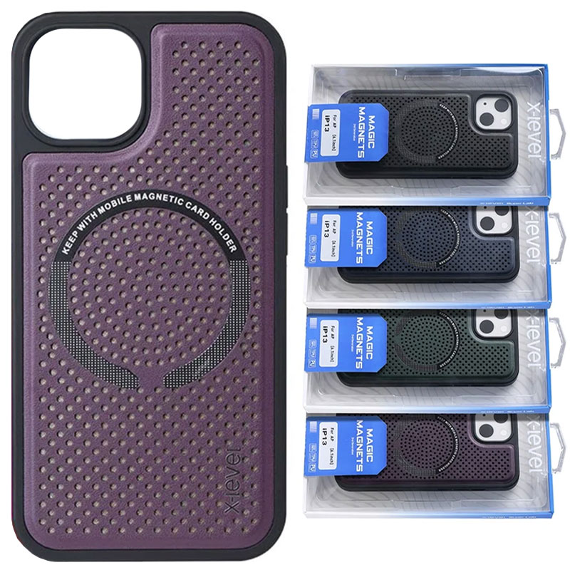 Husa X-Level Magic - iPhone 13 Mini - MagSafe, SoftTouch, Purple