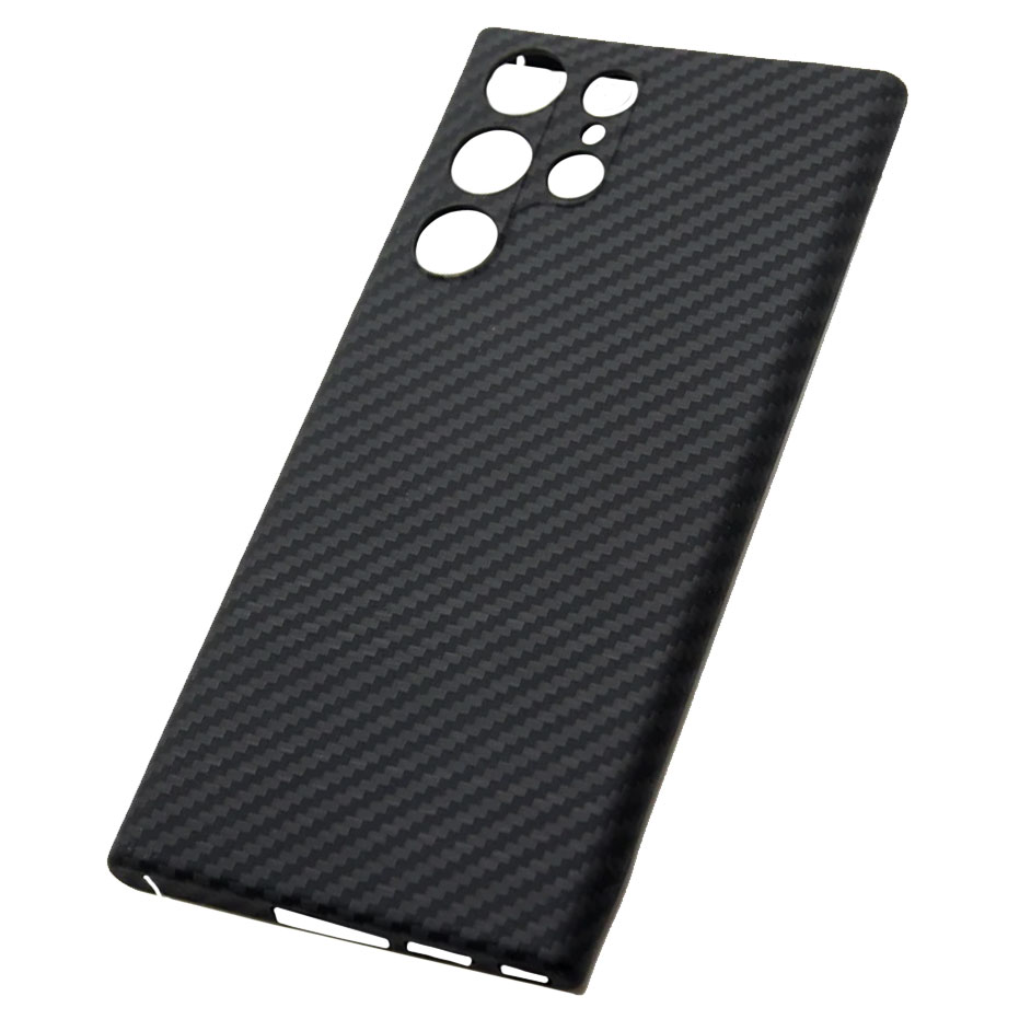 Husa Kevlar » Samsung S21 (G991), Aramid Fiber, UltraThin, Black