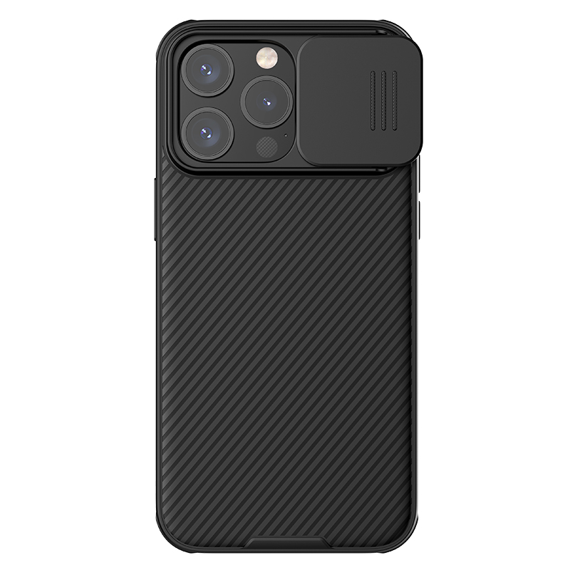 Husa Nillkin » iPhone 15 Pro Max, CamShield Pro, TPU, Black