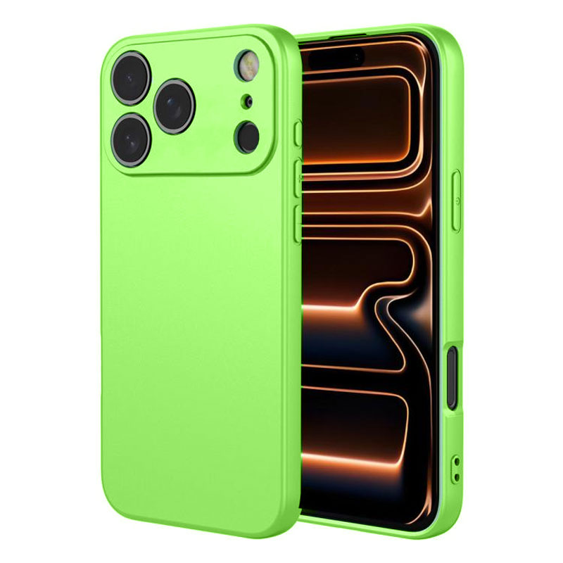 Husa Soft » iPhone 17 Pro Max, MicroFiber, TPU, Mint GREEN