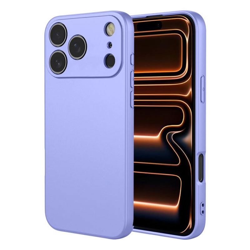 Husa Soft » iPhone 17 Pro, MicroFiber, TPU, Pastel LILA
