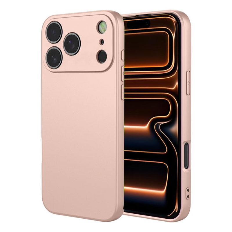 Husa Soft » iPhone 17 Pro, MicroFiber, TPU, Sand CREAM