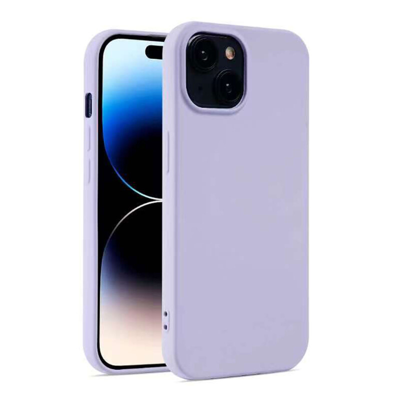 Husa Soft » iPhone 14 Pro, MicroFiber, TPU, LILA