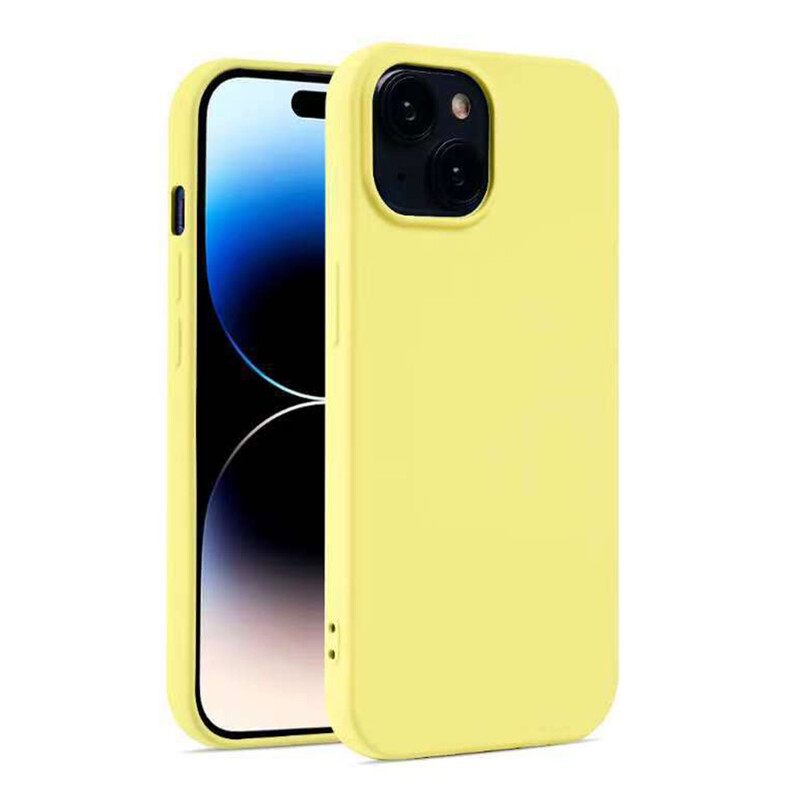 Husa Soft » iPhone Xs Max, MicroFiber, TPU, Neon YELLOW