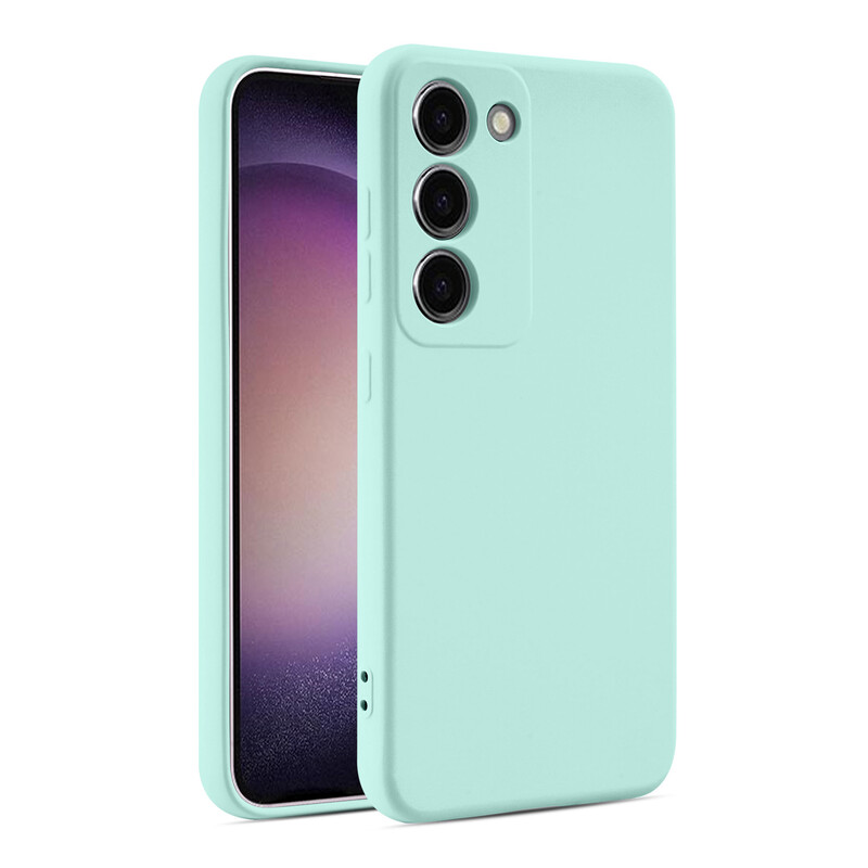 Husa Soft » Samsung S24 (S921), MicroFiber, TPU, Mint GREEN