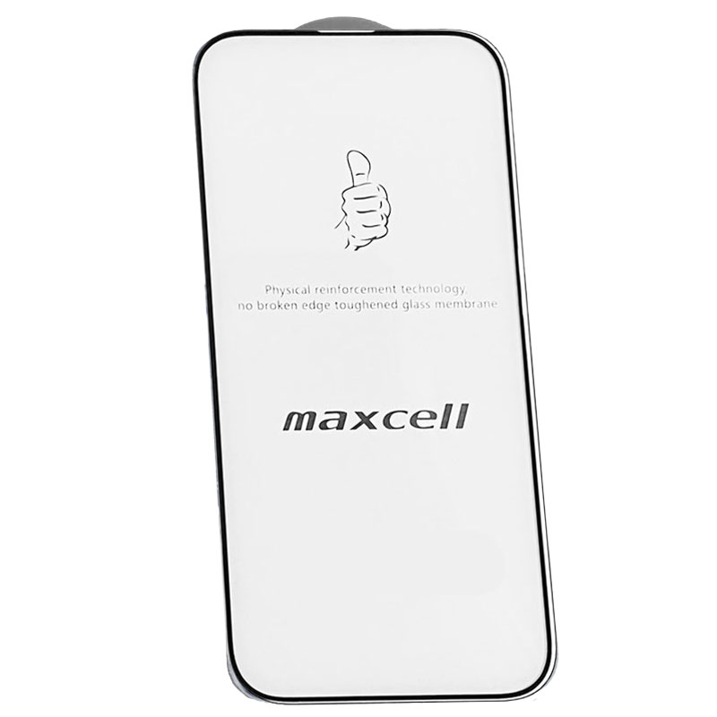 MX » Folie Clear » iPhone 12 Pro Max, 9D FullScreen, Black frame