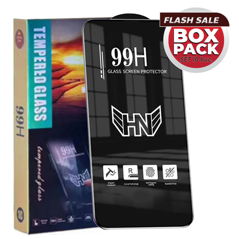 99H » Clear » Folie iPhone 6s / 6 » 3D Full Glass, Clear/White