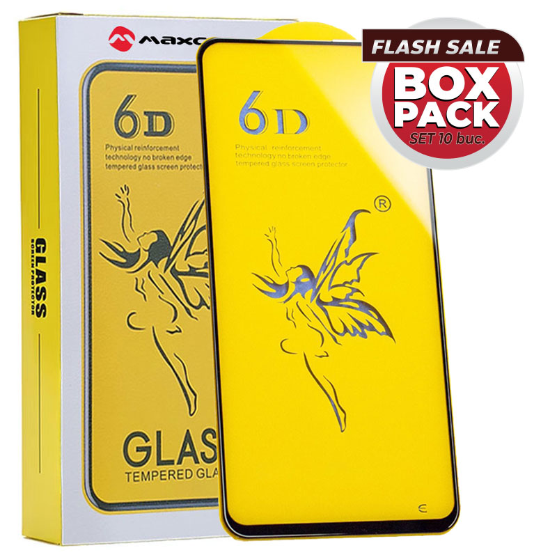 Fairy » Clear » Folie Samsung A11 (A115) - 6D Full Cover, frame BLACK